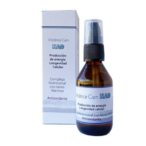 NAD Antioxidante con iones de Minerales Marinos